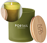 Serenity Plant Based Wax Candles branded with your logo at GoPromotional