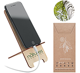 Grow Birch Wood Mobile Phone Stand & Seeds for eco-friendly promotions