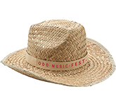 Branded Texas Natural Straw Cowboy Hats with your logo at GoPromotional