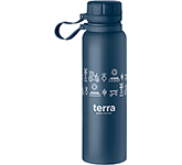Laser engraved Lindley 780ml Double Wall Vacuum Insulated Water Bottles at GoPromotional
