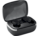Melody TRS True Wireless Stereo Earbuds printed with your corporate logo