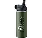 Orleans 500ml Vacuum Insulated Recycled Stainless Steel Water Bottles for eco-friendly business marketing