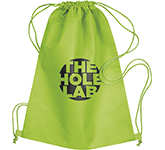 Branded Scarborough Non-Woven Drawstring Bags in many colour options