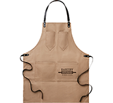 Promotional printed Herriot Adjustable Waxed Canvas Aprons with your design at GoPromotional