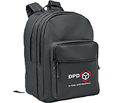 Corporate printed Odyssey RPET 15" Laptop Backpacks at GoPromotional