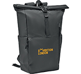 Custom branded Gainsborough Rollpack 15" RPET Laptop Backpacks for executive promotions