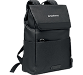 Custom branded Dagenham RPET 15" Laptop Backpacks for college and university promotions