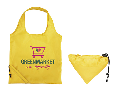 Branded Malibu Foldaway Tote Bags