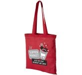 Logo printed Carolina 5oz Long Handled Tote Bags in a range of colours at GoPromotional