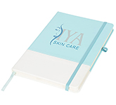 A5 Two Tone Soft Feel Colours Notebook