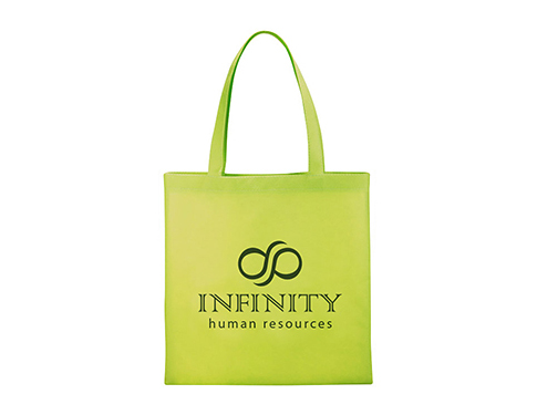 Denver Non-Woven Small Convention Tote Bags - Lime