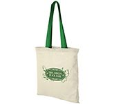 Branded Virginia Exhbition Tote Bags in a range of coloured trim options