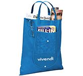 Branded Maple Non-Woven Foldable Tote Bags in a choice of colour options at GoPromotional Merchandise