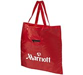 Logo branded Take-Away Foldable Shoppers in many colours with company logo printing