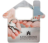 Promotional House Shaped Bottle Openers with full colour printing