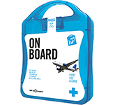 Corporate branded On Board Travel First Aid Kits at GoPromotional