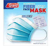 Fibre Surgical Face Mask With Cleansing Wipes