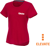 Eco-friendly branded Middleham Women's Recycled T-Shirts with your logo at GoPromotional