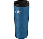 Custom Prelude 450ml Geometric Copper Vacuum Insulated Tumblers engraved or printed with your logo at GoPromotional