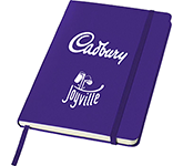 Orion Classic A5 Hard Cover Notebook With Pocket in a choice of colour options