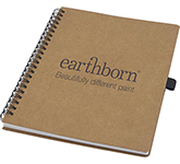 Cobble A5 Wiro Bound Notebook With Stone Paper Printed With Your Logo At GoPromotional