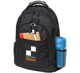 Executive corporate branded Harlem 15.4" Laptop Computer Backpacks with your logo at GoPromotional