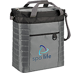 Grey Derwent Cooler Bags custom printed with your logo for executive outdoor promotions at GoPromotional
