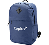 Eco-friendly Repreve Our Ocean Commuter GRS RPET 15" Laptop Backpacks personalised with your brand logo at GoPromotional