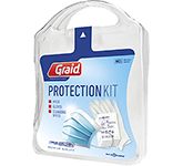 MyKit Graid Antibacterial Protection Sets printed with your company logo and message at GoPromotional