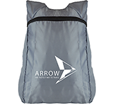 Printed Tucson Foldable Rucksacks for low cost promotions at GoPromotional