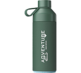 Big Ocean Bottle 1 Litre Recycled Vacuum Insulated Water Bottles laser engraved with your corporate logo