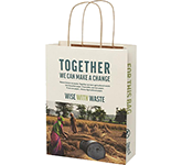 Custom Stockley Agricultural Waste Twist Handled Paper Bags - Medium