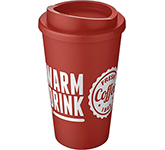 Classic Americano 350ml Take Away Mugs printed with a logo for event giveaways