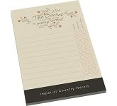 Personalised A6 Writing Notepads with your design at GoPromotional