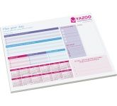 50 Sheet A3 Desk Pads printed with your design for desktop promotions