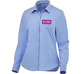 Hamell Long Sleeve Womens Shirt printed with your company logo for corporate brand promotions