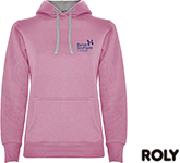 Custom embroidered or printed Roly Urban Womens Hoodies with your logo