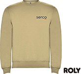 Custom Roly Classica Crew Neck Sweatshirts in many colour choices