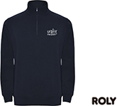 Printed or embroidered Roly Aneto Quarter Zip Sweatshirts in many colours