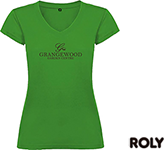 Roly Victoria Womens V-Neck T-Shirts for leisure promotions