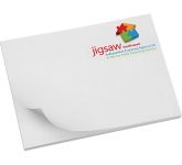 A7 Sticky Notes printed with a company logo for office promotions at GoPromotional
