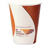 Single Walled Barista Paper Cup - Full Colour - 340ml