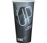 Single Walled Barista Paper Cup - Full Colour - 568ml