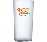 Reusable Polycarbonate Frosted Hiball Glass - 285ml