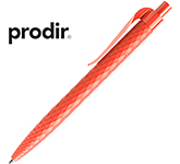 Prodir QS01 Rhomboid Pen - Matt Polished Clip