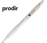 Prodir QS20 Peak Pen - Soft Touch - Transparent Clip