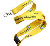 10mm Express Dye Sublimation Flat Polyester Lanyards or fast UK delivery