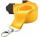 UK Printed 20mm Express Flat Polyester Lanyards in range of colour options for employee corporate branding