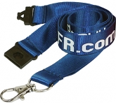 20mm Flat Weave Nylon Lanyards with your printed logo at GoPromotional