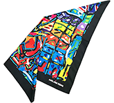 Personalised Silk Scarves printed with your corporate design in UltraHD™ full colour print